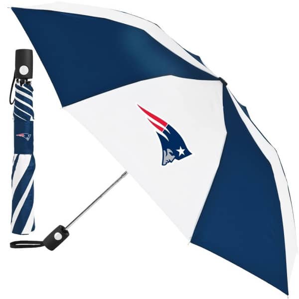 New England Patriots Auto Folding NFL Umbrella