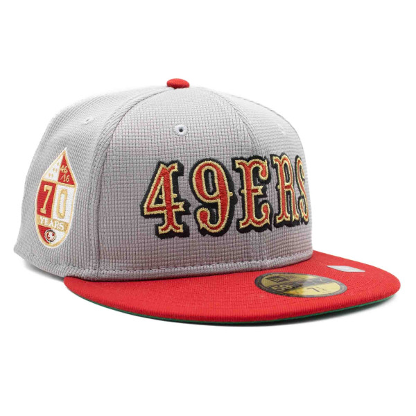 San Francisco 49ers Pivot Mesh Crown New Era 59FIFTY Fitted NFL Cap