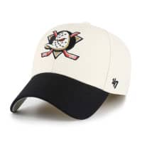Anaheim Ducks '47 MVP 2-Tone NHL Cap Natural/Black