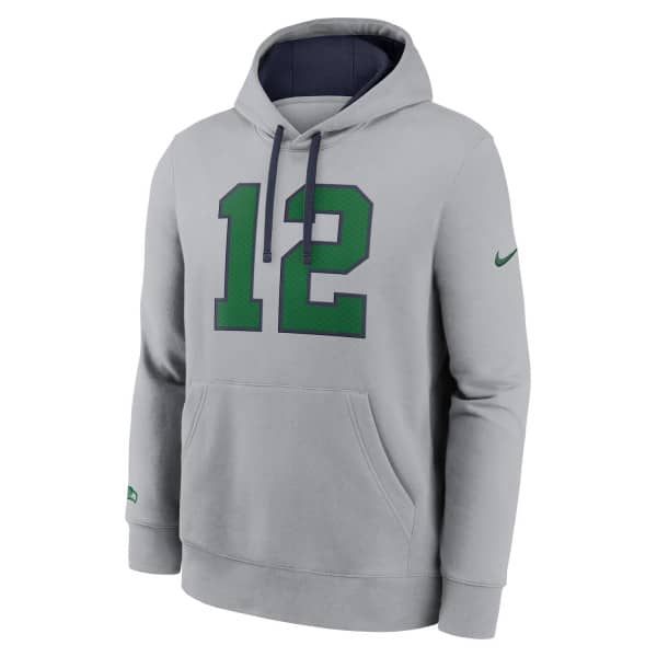 Seattle Seahawks 2025 Rivalries Club NFL Hoodie Gray