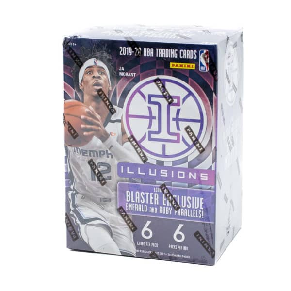 2019/20 Panini Illusions Basketball 6-Pack Blaster Box NBA