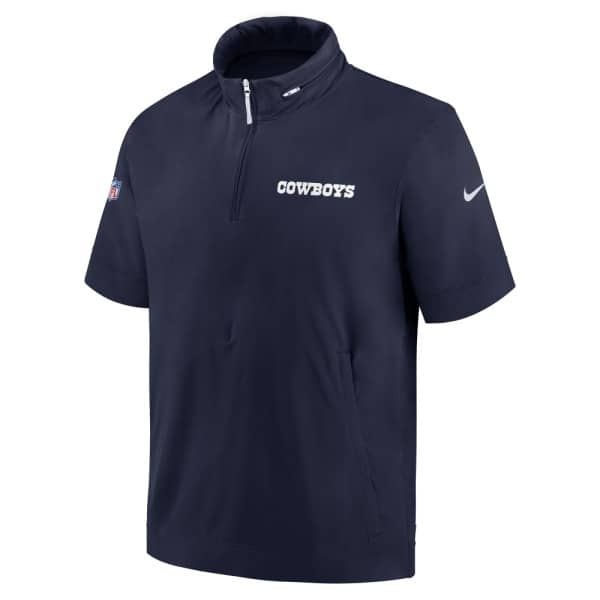 Dallas Cowboys 2024 NFL Sideline Nike Lightweight Coach Jacket Navy