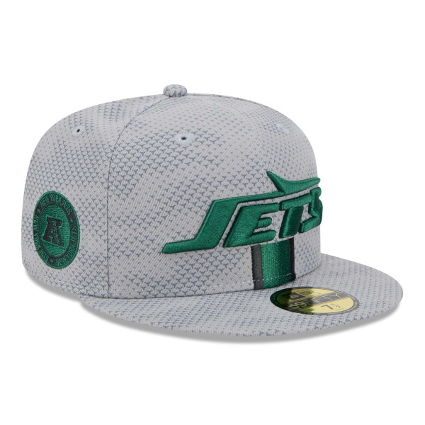 New York Jets 2024 NFL Sideline New Era 59FIFTY Fitted Cap Gray