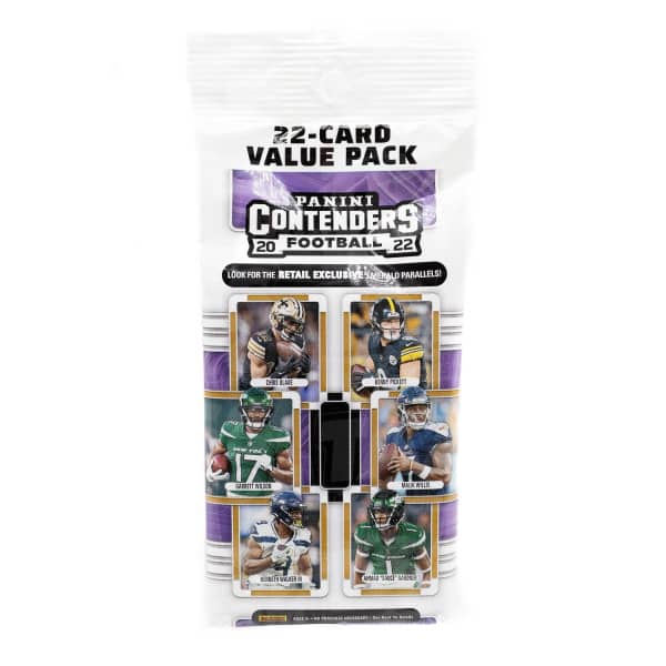 2022 Panini Contenders Football NFL Jumbo Value Fat-Pack