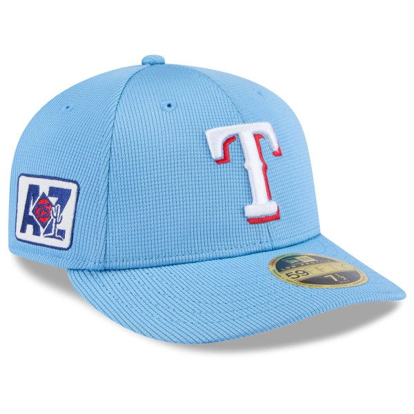 Texas Rangers 2025 MLB Spring Training Low Profile 59FIFTY Fitted Cap Blue