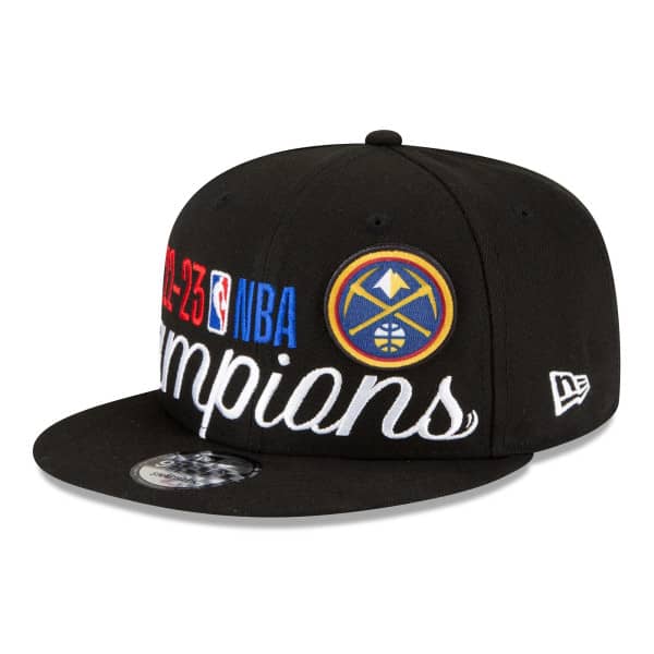 Denver Nuggets 2023 NBA Champions Locker Room New Era 9FIFTY Snapback Cap