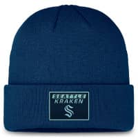 Seattle Kraken 2024/25 NHL Authentic Pro Beanie Knit Hat Navy