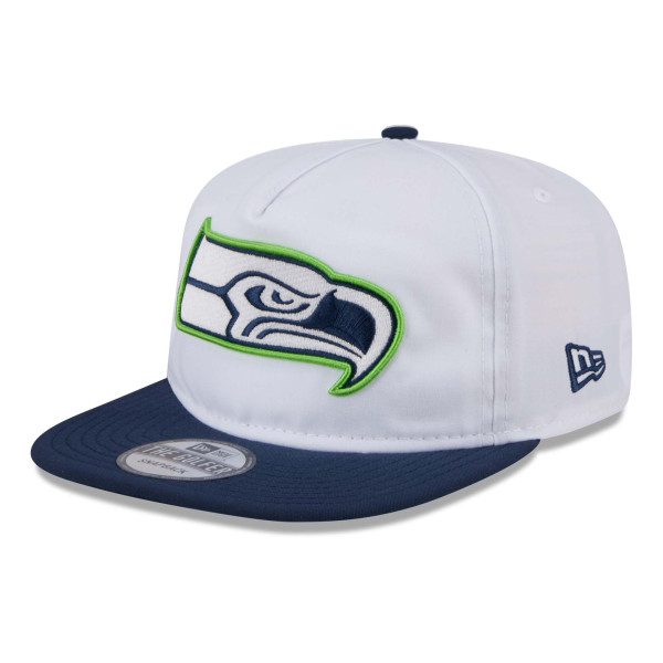 Seattle Seahawks 2024 NFL Training Camp New Era Golfer Snapback Cap White