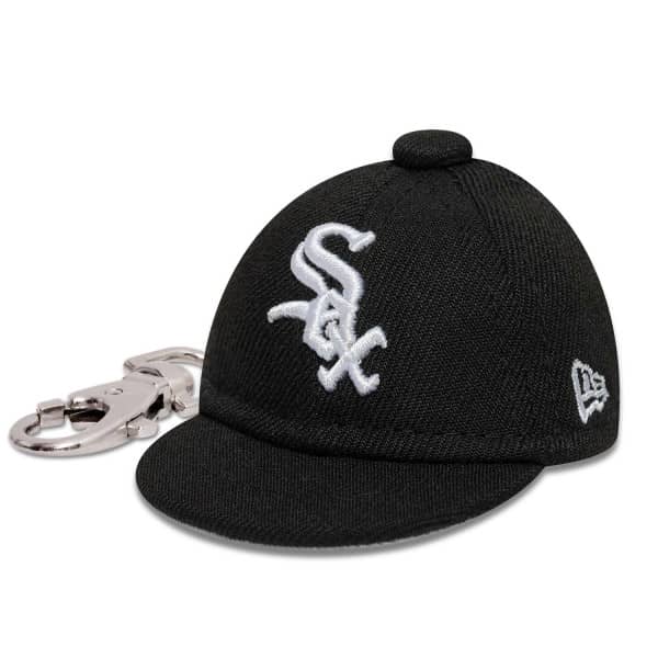 Chicago White Sox MLB Mini Cap Schlüsselanhänger Schwarz