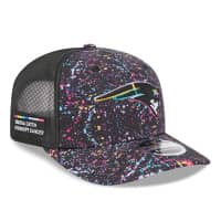 New England Patriots 2025 NFL Crucial Catch 9SEVENTY Stretch-Snap Trucker Cap