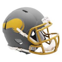 Minnesota Vikings  Slate Alternate NFL Speed Mini Helmet