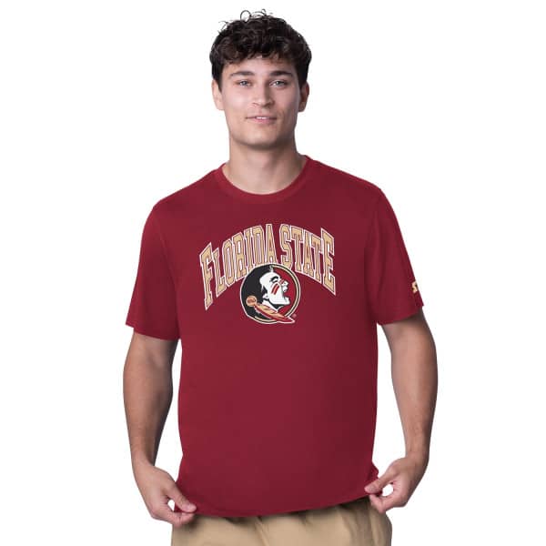 Florida State Seminoles Starter Team Arch NCAA T-Shirt Red