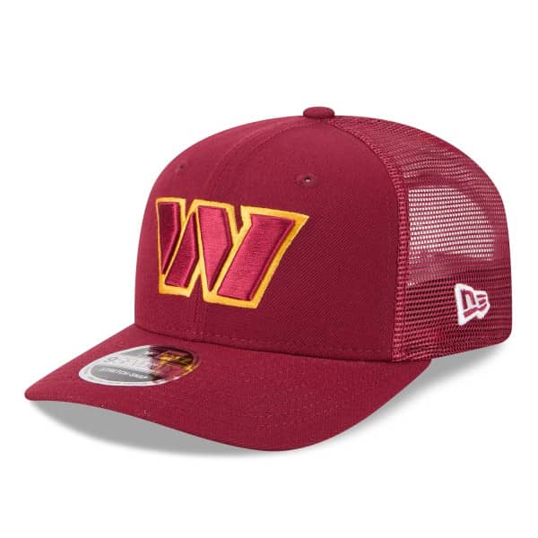 Washington Commanders New Era Stretch-Snap 9SEVENTY NFL Trucker Cap Burgundy