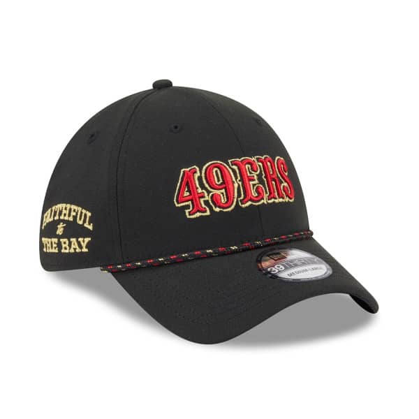 San Francisco 49ers 2025 Rivalries 39THIRTY Flex Cap Black