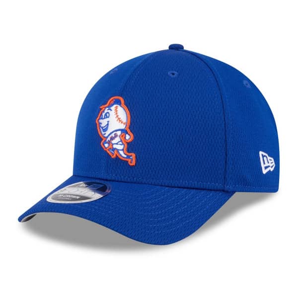 New York Mets 2025 MLB Clubhouse 9FORTY M-Crown Snapback Cap Blue