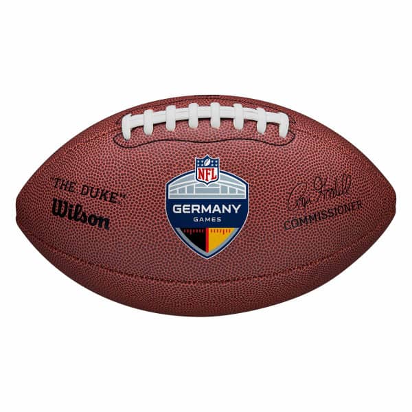 Wilson NFL Replica Germany Games Official Game Ball "The Duke"