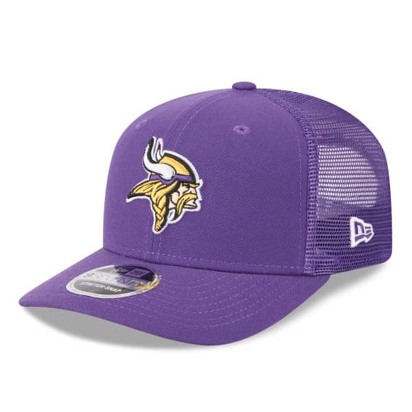 Minnesota Vikings New Era Stretch-Snap 9SEVENTY NFL Trucker Cap Purple