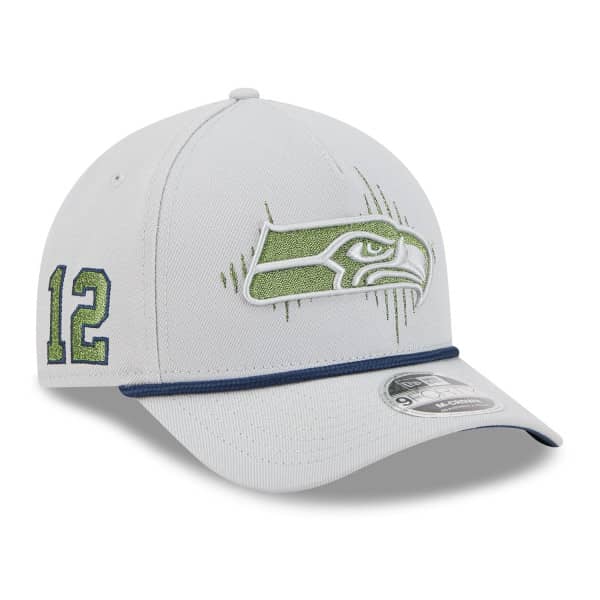 Seattle Seahawks 2025 Rivalries 9FORTY M-Crown Snapback Cap Gray