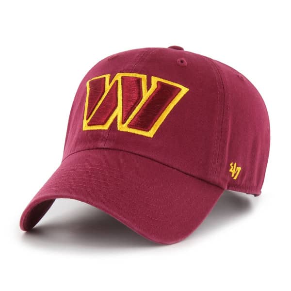 Washington Commanders '47 Clean Up Adjustable NHL Cap Burgundy
