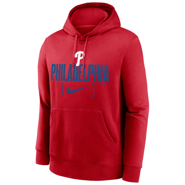 Philadelphia Phillies Nike Club Slack MLB Hoodie Red