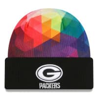 Green Bay Packers 2023 NFL On-Field Crucial Catch New Era Knit Hat