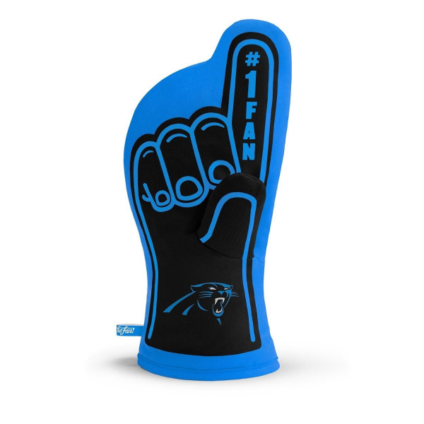 Carolina Panthers #1 Fan NFL Ofenhandschuh