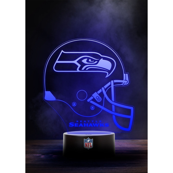 Seattle Seahawks NFL Helmet LED-Leuchtschild