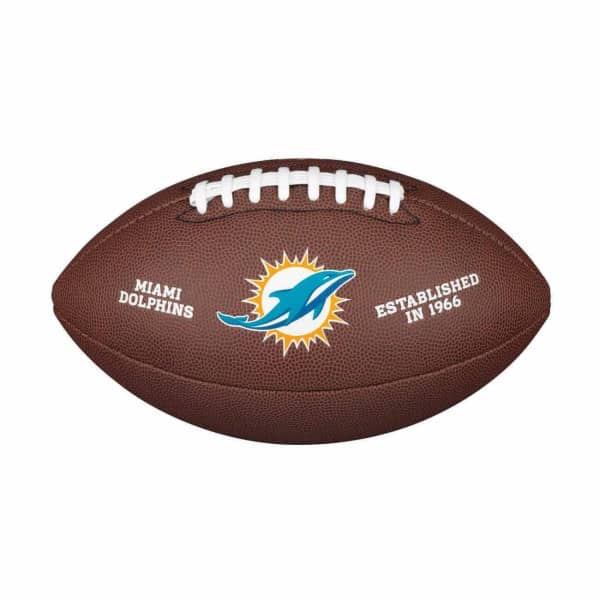 Miami Dolphins Backyard Wilson Full Size NFL Football