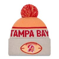 Tampa Bay Buccaneers Historic 2024 NFL Sideline New Era Sport Knit Hat