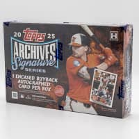 2025 Topps Archives Signature Series Baseball Hobby Box - Active Player Edition