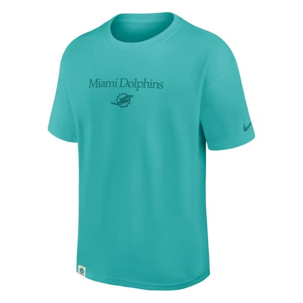 Miami Dolphins Nike Glory Max 90 NFL T-Shirt Aqua