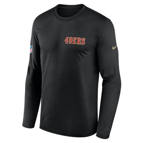 San Francisco 49ers 2025 Rivalries Legend Long Sleeve T-Shirt Black