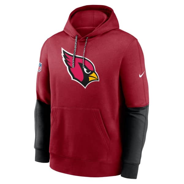 Arizona Cardinals 2024 NFL Sideline Nike Club Hoodie Red