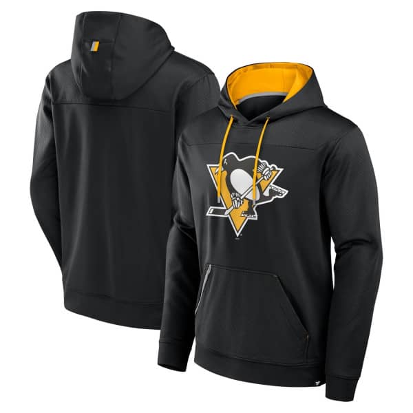 Pittsburgh Penguins Defender Dot Faded NHL Hoodie Schwarz