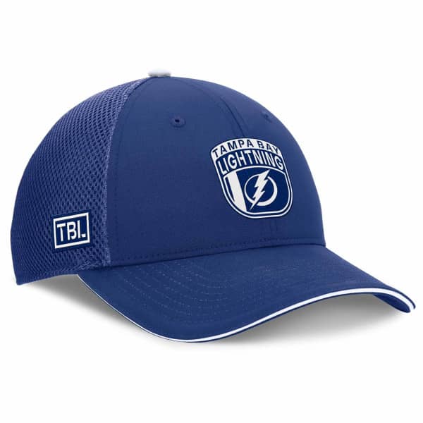 Tampa Bay Lightning 2024 NHL Draft Fanatics Authentic Pro Snapback Cap