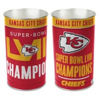 Kansas City Chiefs Super Bowl LVIII Champions NFL Papierkorb