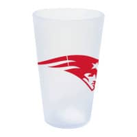 New England Patriots Icicle Silicone NFL Pint Glass