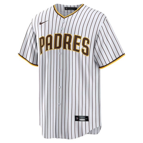 San Diego Padres Nike Replica MLB Home Jersey Pinstripe