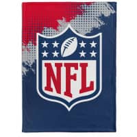 NFL Shield Corner Fleece NFL Blanket