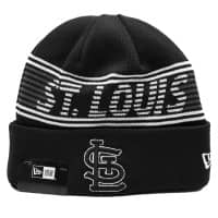 St. Louis Cardinals Black Colorway 2024 MLB Clubhouse New Era Beanie Knit