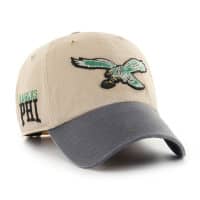 Philadelphia Eagles '47 Ashford Clean Up Historic Adjustable NHL Cap Khaki