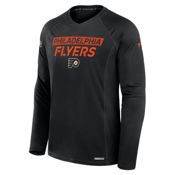 Philadelphia Flyers 2024/25 Authentic Pro Rink Tech NHL Long Sleeve Black