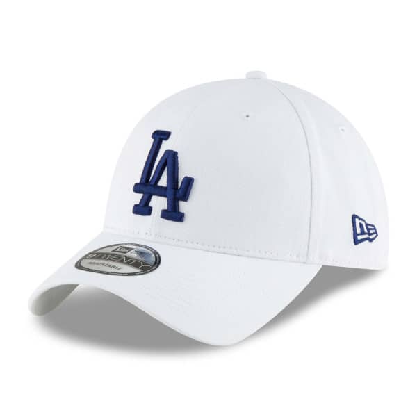 Los Angeles Dodgers Core Classic New Era 9TWENTY Adjustable MLB Cap White