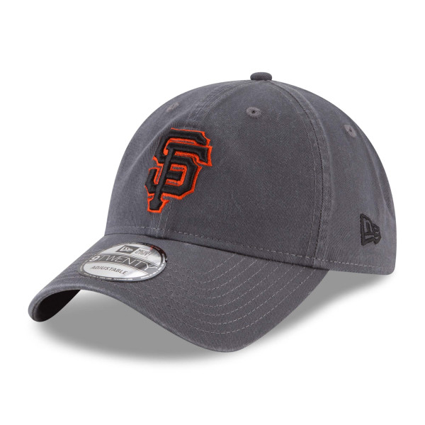 San Francisco Giants Core Classic New Era 9TWENTY Adjustable MLB Cap Grau