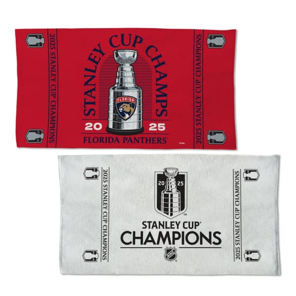 Florida Panthers 2025 Stanley Cup Champions Locker Room Towel