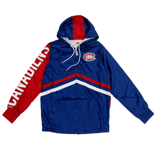 Montreal Canadiens Undeniable Mitchell & Ness NHL Windbreaker Jacket