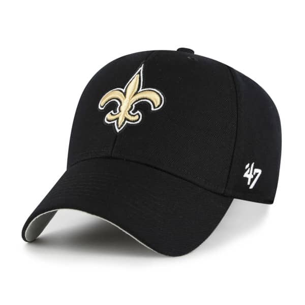 New Orleans Saints '47 MVP Adjustable NFL Cap Black