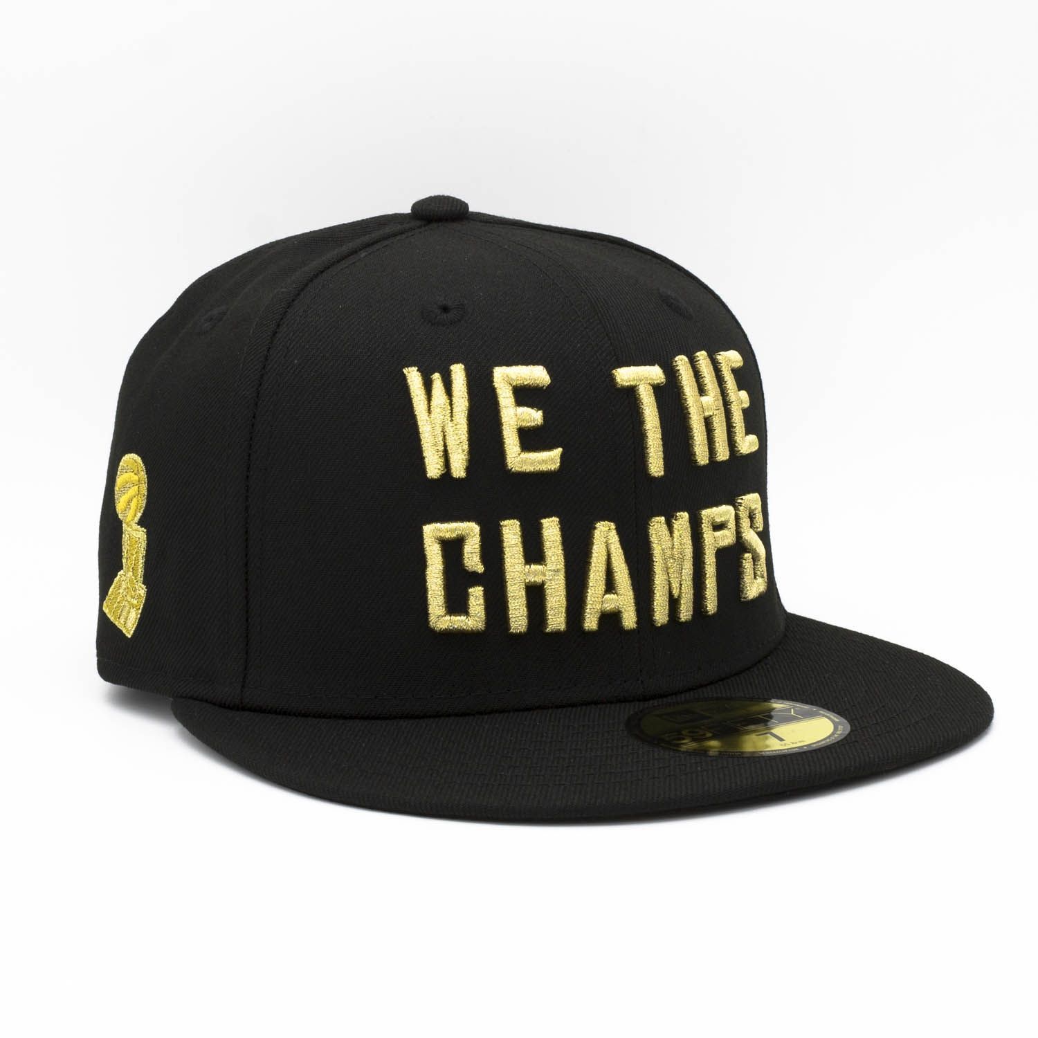 Toronto Raptors 2019 WE THE CHAMPS 59FIFTY Fitted NBA Cap Schwarz
