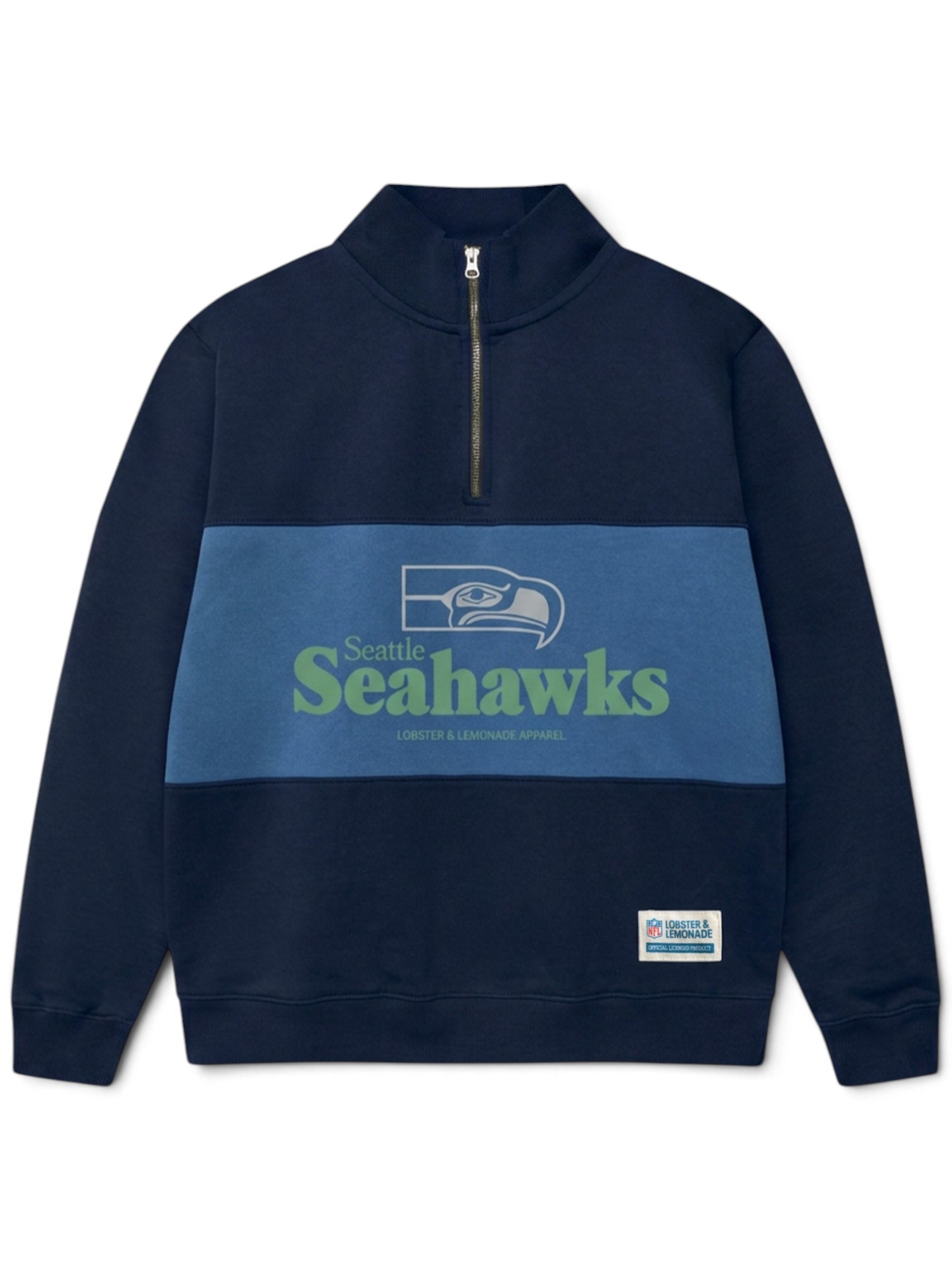 Seattle Seahawks NFL Classics L&L '83 Half Zip