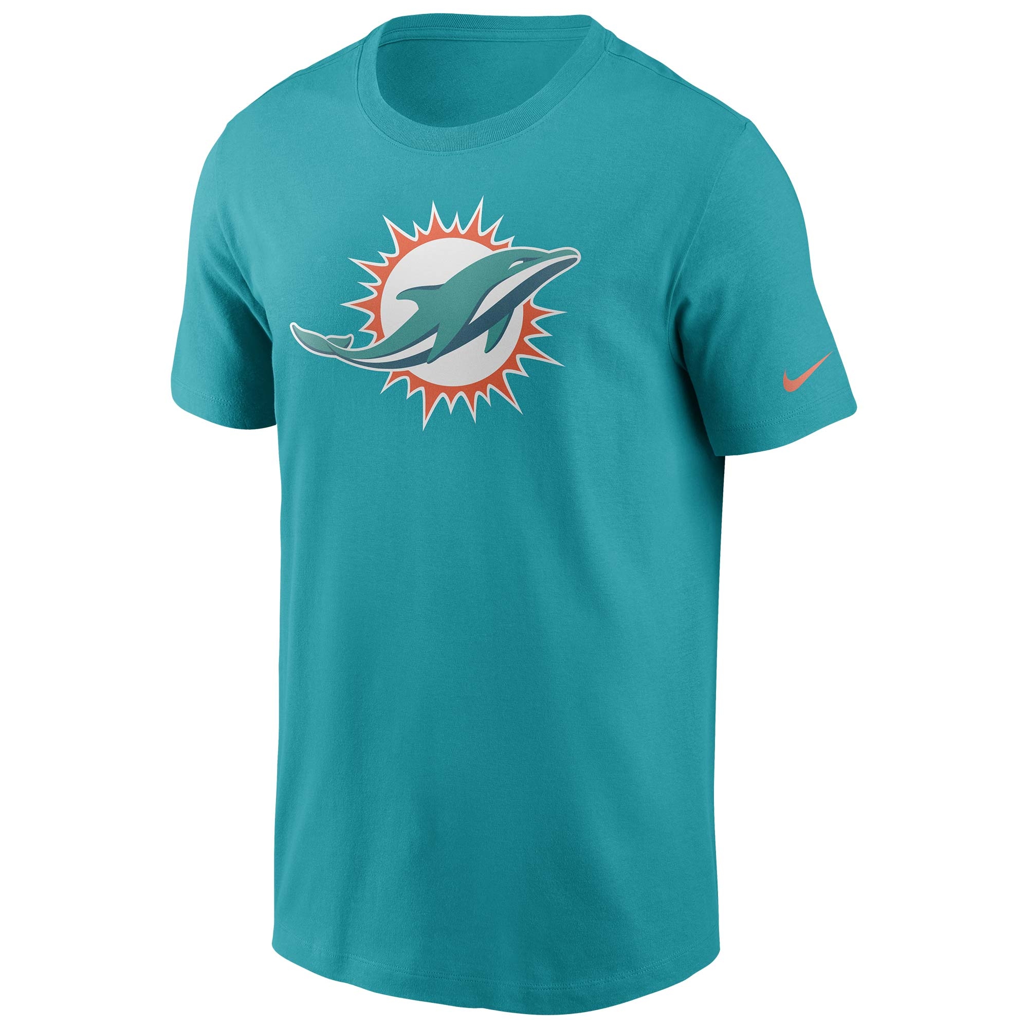 Miami Dolphins Nike Essential Logo NFL T-Shirt Aqua